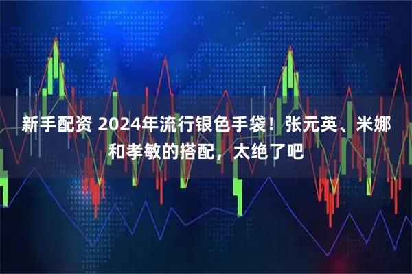 新手配资 2024年流行银色手袋!张元英、米娜和孝敏的搭配,太绝了吧
